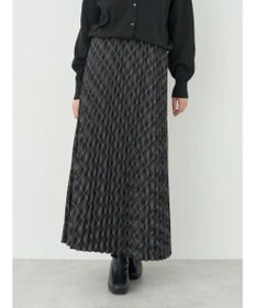 earth music&ecology すきな丈プリーツスカート