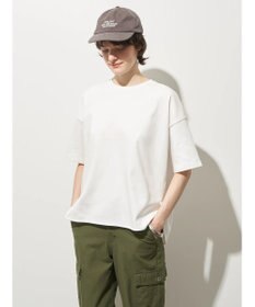 AMERICAN HOLIC 接触冷感裾ラウンドカットプルオーバー