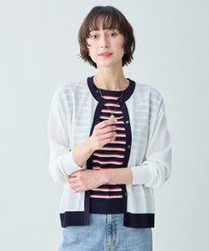 ANY ツインニットセット（ノースリーブニット＋カーディガン）