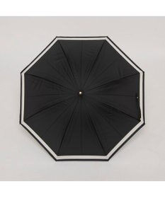 UNBILLION カシュネ cachenez / 【晴雨兼用】【日傘】UV カット率99％以上 PU切り継ぎボーダーバルーンショートパラソル