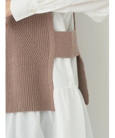 earth music&ecology ＳＥＴ２点　ベスト＋チュニックブラウス