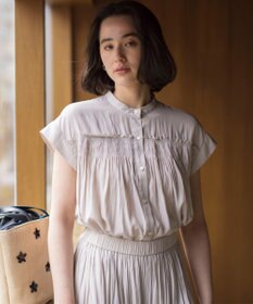 組曲 スパンコールカゴバッグ