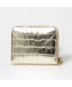 UNBILLION ペルケ perche / メタリッククロコ・ジャバラカードウォレット