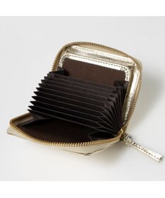 UNBILLION ペルケ perche / メタリッククロコ・ジャバラカードウォレット