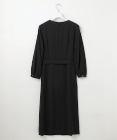 J.PRESS LADIES S 【洗える】ノルディス2wayジョーゼット フロントプリーツ ワンピース