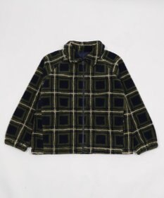 WEGO 【ユニセックス着用ITEM】ボアチェックブルゾン