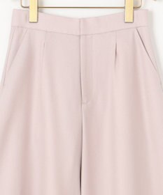 組曲 L 【WEB一部店舗限定】ウールジョーゼット キュロットパンツ