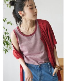 CRAFT STANDARD BOUTIQUE レトロ柄前後２ＷＡＹタンクトップ