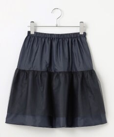 #Newans ヘビーサテンフレアースカート