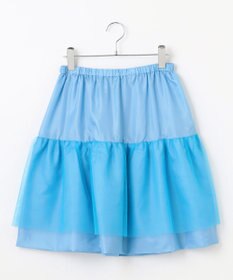 #Newans ヘビーサテンフレアースカート