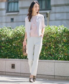 J.PRESS LADIES S 【WEB限定カラーあり・洗える】コットンスムース フレンチスリーブ カットソー