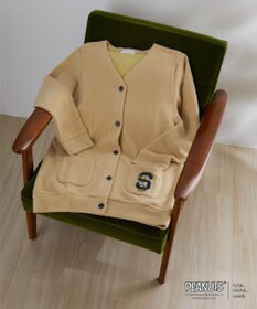 une nana cool MADE WITH PEANUTS ブークレーカーディガン