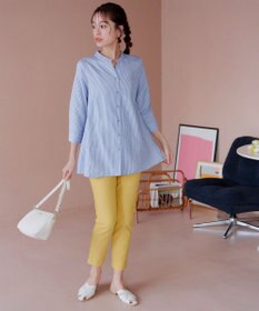 Tiaclasse バックタックフレアチュニック