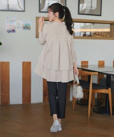 Tiaclasse バックタックフレアチュニック