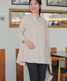 Tiaclasse バックタックフレアチュニック