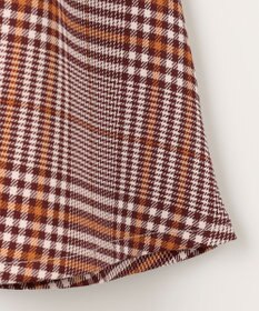 組曲 KIDS 【110-140cm】Chocolat de check ジャンパースカート