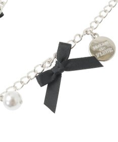 Maison de FLEUR ビジューリボンパールバッグチャーム