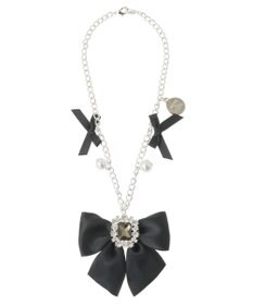 Maison de FLEUR ビジューリボンパールバッグチャーム