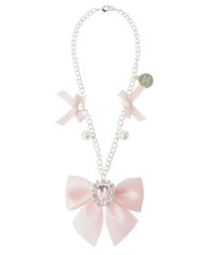 Maison de FLEUR ビジューリボンパールバッグチャーム