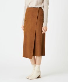 BEIGE， DANTON / フェイクスエードスカート