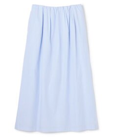 BEIGE， MALLOW / コットンタック イージーフレアスカート