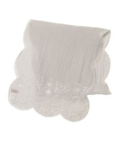 MOONBAT ルナルーチェ ロカ CHANDNI シルクコットン 花刺繍ストール