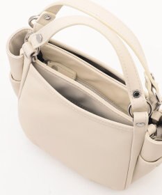 Y'SACCS カウレザー スクエア2wayミニトート