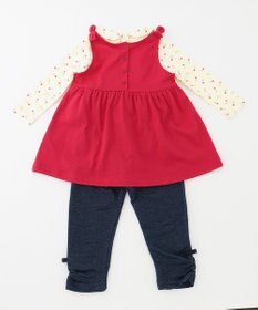 組曲 KIDS 【80-90cm】Tulips Shower  ジャンパースカート