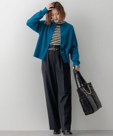 23区 L 【Oggi12月号掲載/洗える】ピュアカシミヤ ニットカーディガン