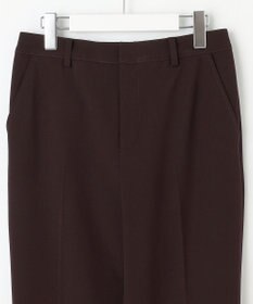 J.PRESS LADIES L 【WEB限定カラーあり・洗える】T/Rアルガンシルク テーパード パンツ