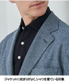 GOTAIRIKU 3年連続売上NO1/キングサイズ登場【仕事で着られる】キレイめ 鹿の子 BIZ ポロシャツ