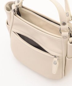 Y'SACCS カウレザー スクエア2wayミニトート