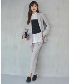 ICB 【接触冷感・UVケア・撥水・洗える】 LooseWeave テーパードパンツ