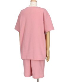 ワコール／睡眠科学 パジャマ 綿100%(本体) ワッフル素材 5分袖 半袖 5分丈 レディース YDT125 睡眠科学／ワコール