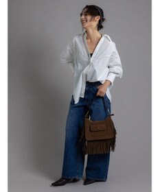 Te chichi 【EDWIN別注】ワイドデニムパンツ