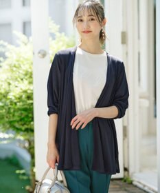 ANY SIS 【洗える】サラサラ着流し カーディガン