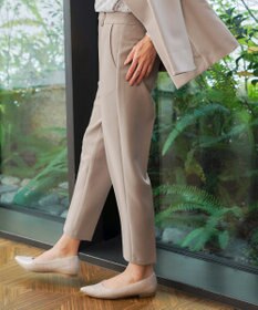 Tiaclasse L 【ダブルストレッチ・洗える】テーパードパンツ