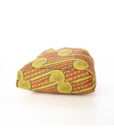 UNBILLION カシュカシュ cachecache / アフリカンプリントバンブーハンドルトート