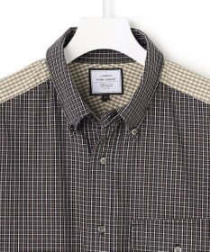 J.PRESS YORK STREET 【UNISEX】ミニチェック クレイジーパターンシャツ