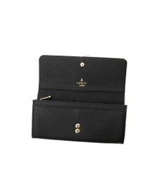 LANVIN en Bleu カルノ かぶせ長財布