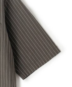 J.PRESS YORK STREET 【UNISEX】コットンリネンハーフスリーブシャツ ブルゾン