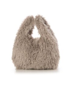 UNBILLION カシュカシュ cachecache / シャギーエコファーショッパーバッグ