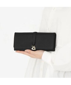 LANVIN en Bleu カルノ かぶせ長財布