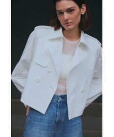 NAVE 【Nave・撥水加工】ショートトレンチ ジャケット