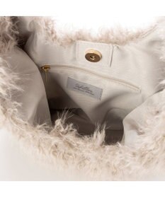 UNBILLION カシュカシュ cachecache / シャギーエコファーショッパーバッグ