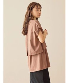 AMERICAN HOLIC レイヤードフレンチスリーブカットチュニック