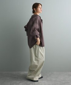 CRAFT STANDARD BOUTIQUE 衿ギャザーシャツブラウス