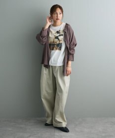 CRAFT STANDARD BOUTIQUE 衿ギャザーシャツブラウス