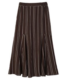 AMERICAN HOLIC リネンブレンドストライプマーメードスカート