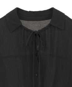 CRAFT STANDARD BOUTIQUE 衿ギャザーシャツブラウス